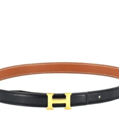 Constance Reversible Belt Leather Thin 70