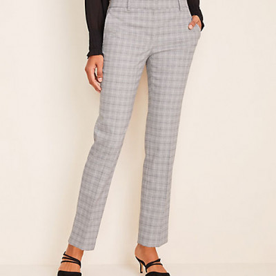 The Ankle Pant In Plaid