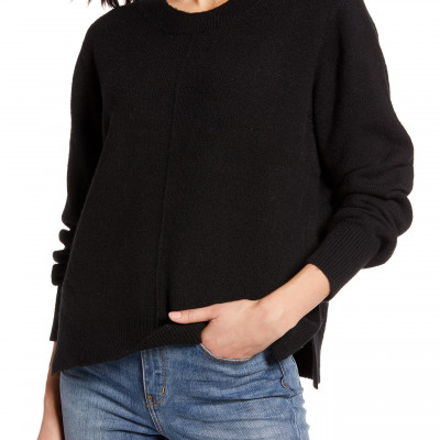 Womens Treasure & Bond Crewneck Pullover