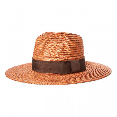 Womens Brixton Joanna Straw Hat - Metallic