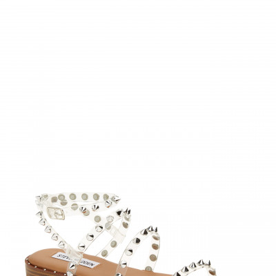 Womens Steve Madden Transport Studded Strappy Sandal