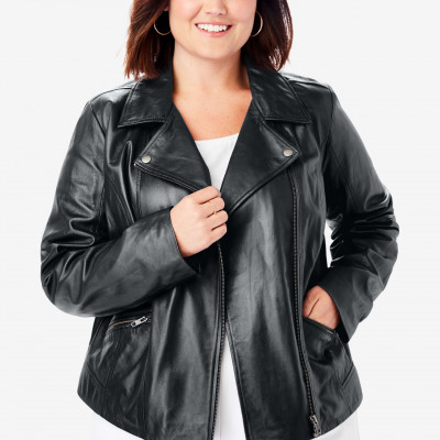 Leather Moto Jacket