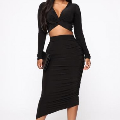 Your SeÃƒÂ±orita Skirt Set - Black
