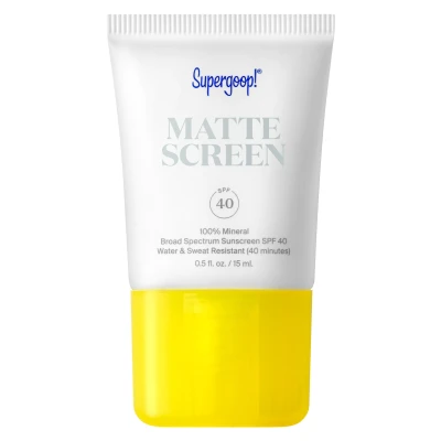 Matte Sunscreen Spf 40 By Supergoop