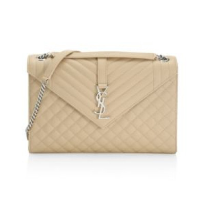 Large Envelope Monogram Matelass Leather Shoulder Bag