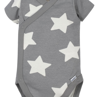 Gerber Modern Moments Baby Boy Star Kimono Bodysuit