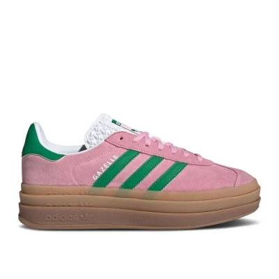 Wmns Gazelle Bold 'True Pink Green'