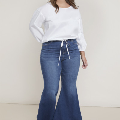 Bell Bottom Flare Leg Jean