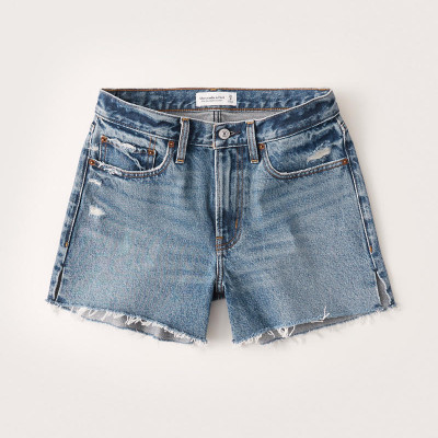 Mid Rise Boyfriend Shorts