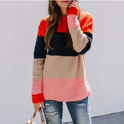 Ellie Colorblock Knit Sweater
