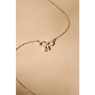 Bow Necklace