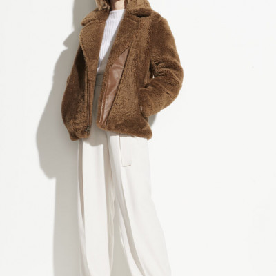 Shearling Moto Jacket