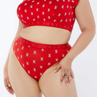 Savage X Cotton Jersey High Leg Bikini