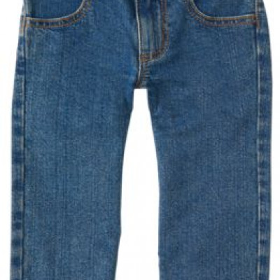 Carhartt Denim 5-Pocket Jeans for Babies - Medium Wash - 3 Months