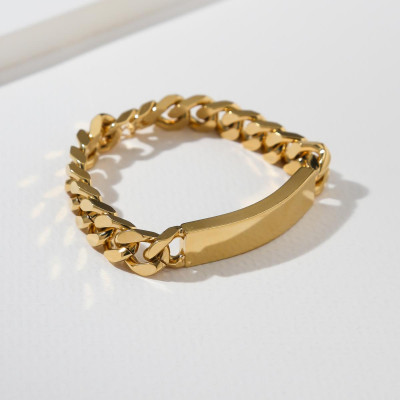 The Titania Nameplate Bracelet