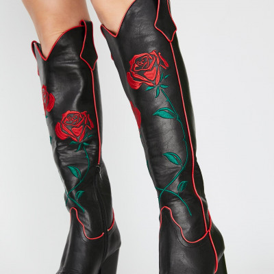 Desert Rose Cowboy Boots