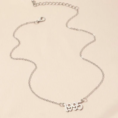 Shein | Number Charm Necklace