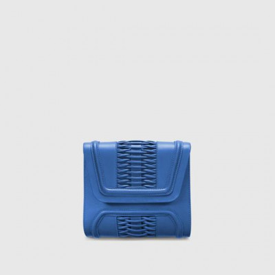 Mini Giovanna Sky Braided Clutch