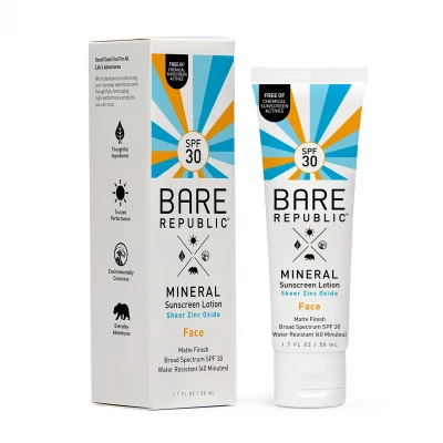 Mineral SPF 30 Face Sunscreen Lotion