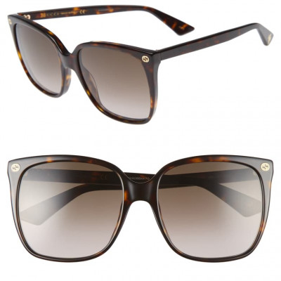 Gucci 57mm Gradient Square Sunglasses | Nordstrom