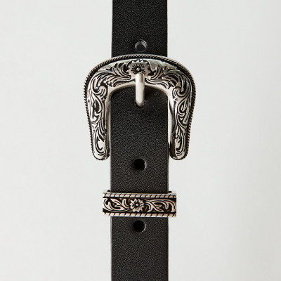 SKINNY WESTERN BELT