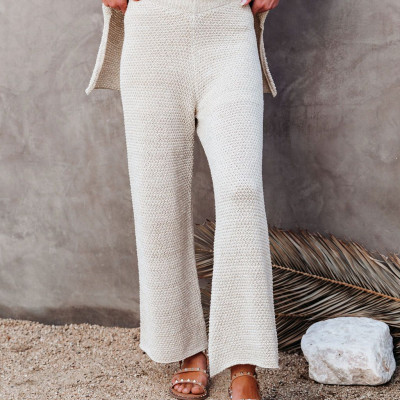 Janelle Cotton Blend High Rise Relaxed Pants