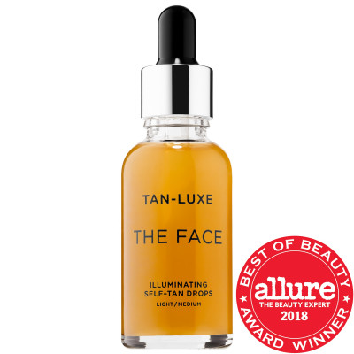 TAN-LUXE THE FACE Illuminating Self-Tan Drops Light/Medium 1.01 oz/ 30 mL