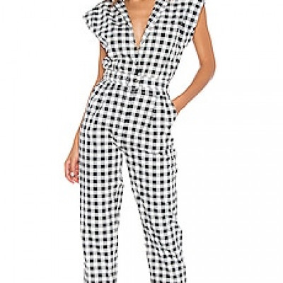 SWF Path Shirt Jumpsuit in Midnight | REVOLVE