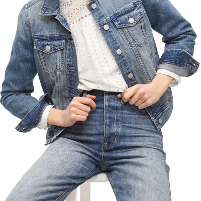 Womens J.crew Denim Jacket