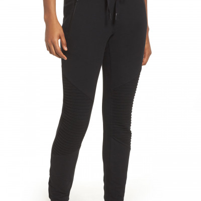 Womens Alo Urban Moto Sweatpants