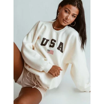 USA Sweater Cream