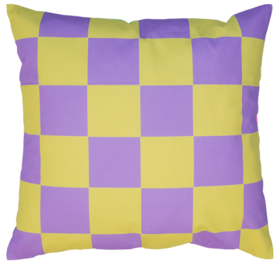 Double Sided: Checkerboard Cushion Cover