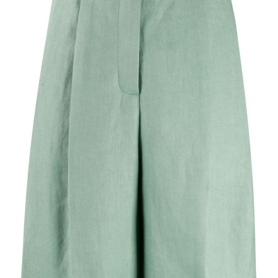 Off-Centre Button Shorts