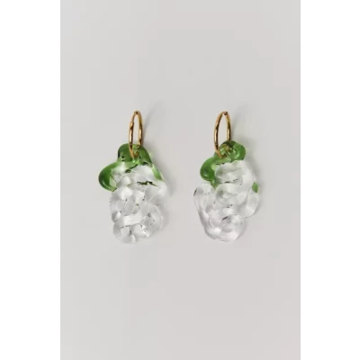 Levens Jewels Sponge Glass Earring