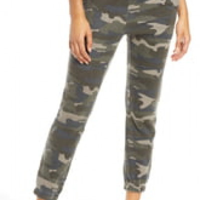 Womens Ragdoll Camo Jogger Pants