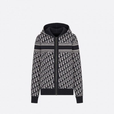 Reversible Zipped Cardigan With Hood