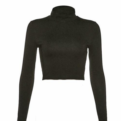 Black Cross Back Base Shirt Top