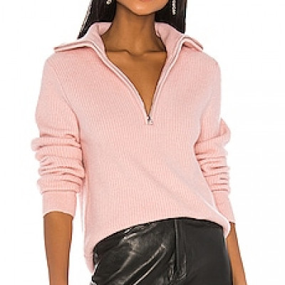 GRLFRND Babygirl Pullover Sweater in Pink | REVOLVE