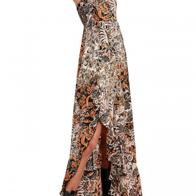 Womens Free People Forever Yours Smocked Slipdress