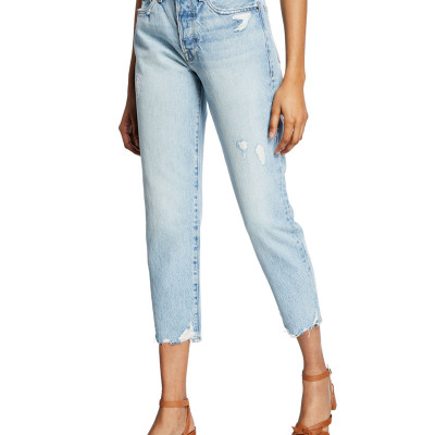 Le Original High-Rise Straight Crop Jeans