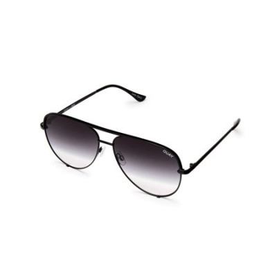 Quay x Desi "High Key" Aviator Sunglasses