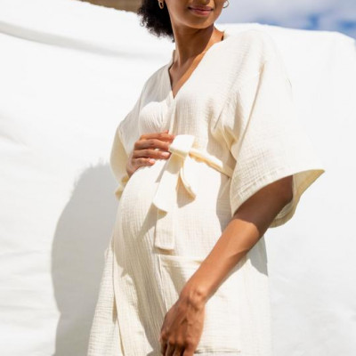 Kimono Labor & Nursing Robe