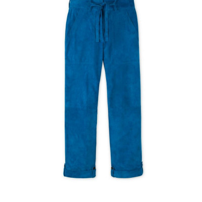 Cashmere Suede Boyfriend Pants
