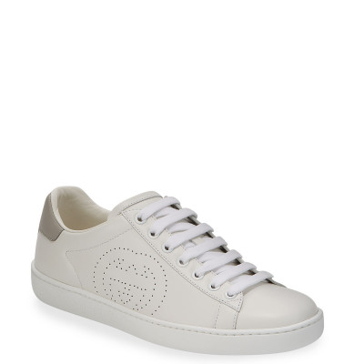 New Ace Perforated Leather Sneakers