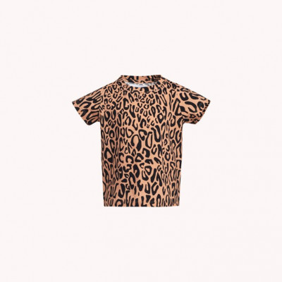 Leopard Retro T | Caramel Leopard