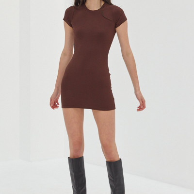 Baby Ribbed Knit Dress