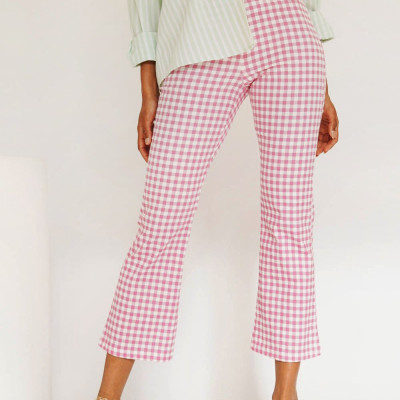 All This Love Check Pants