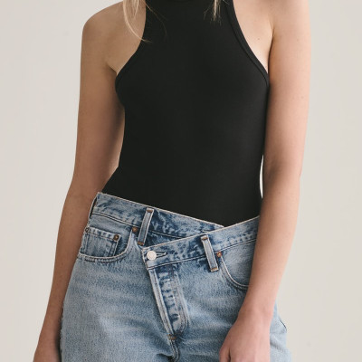 Rianne High Neck Racerback Bodysuit