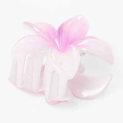 Pink Hibiscus Medium Hair Claw