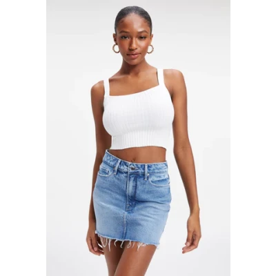 90s Knitted Tank Ivory001